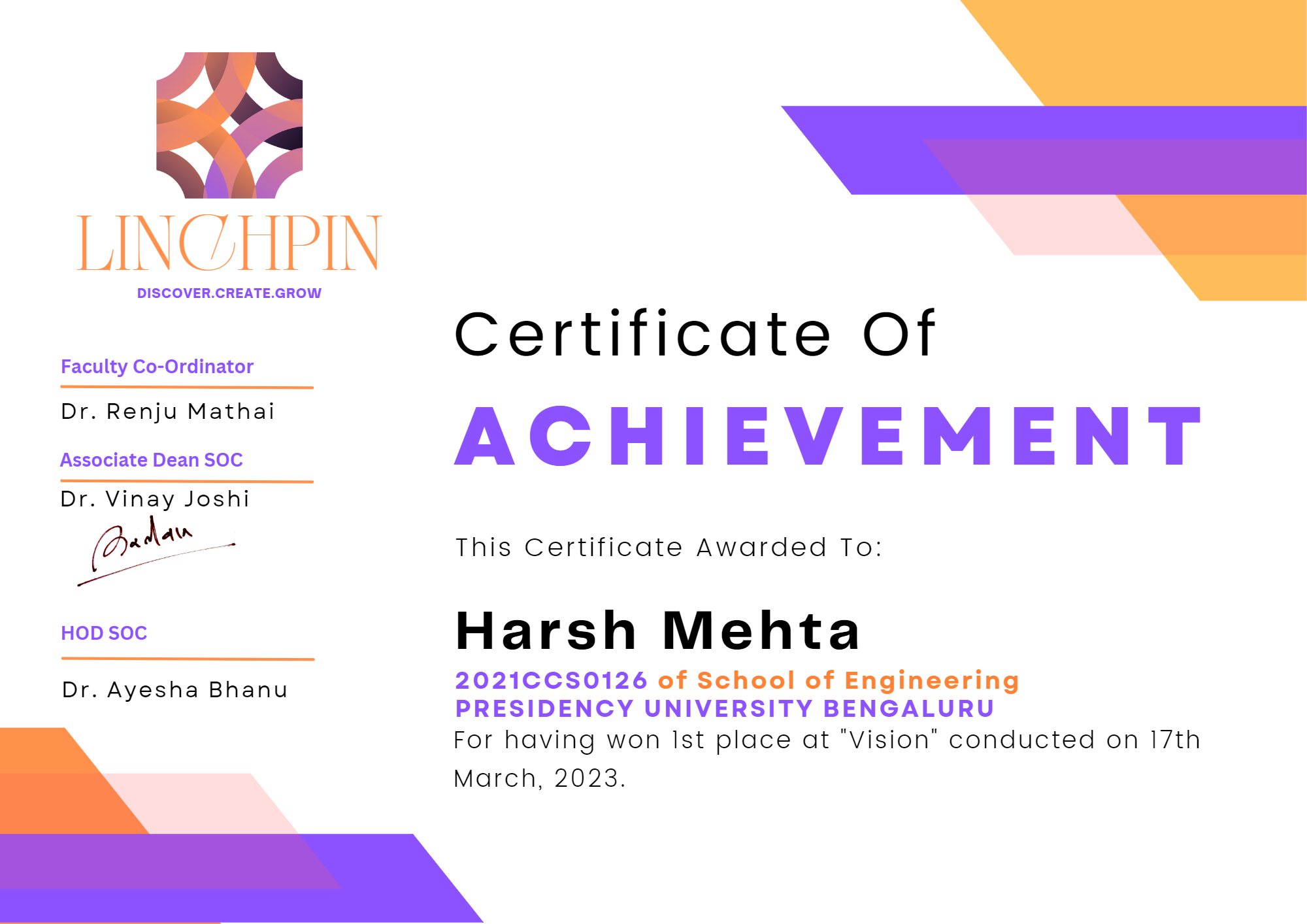 Certificate 3